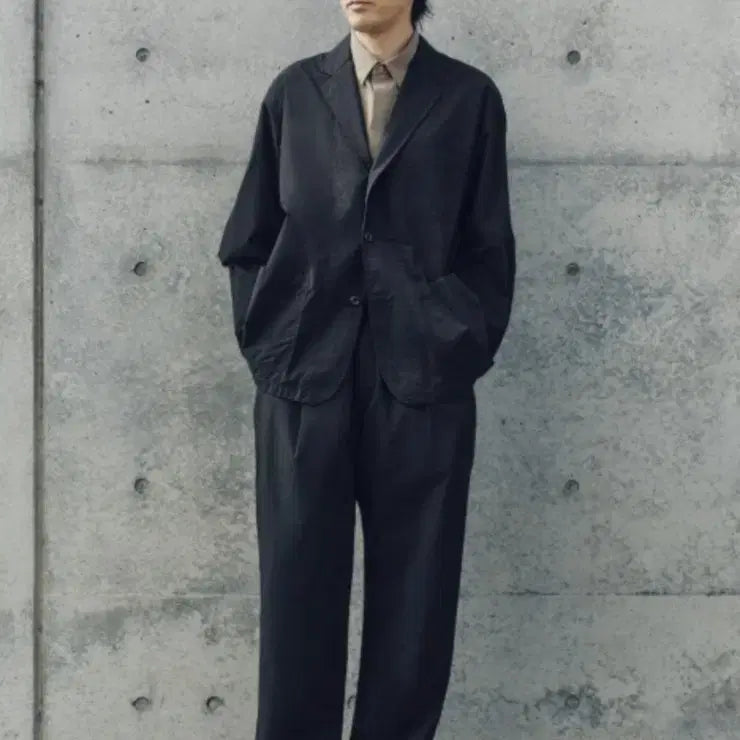 [BUNJANG] GU x Engineered Garments Collaboration Setup Navy M / [새상품]gu엔지니어드가먼츠 코드레인 셋업 네이비m사이즈