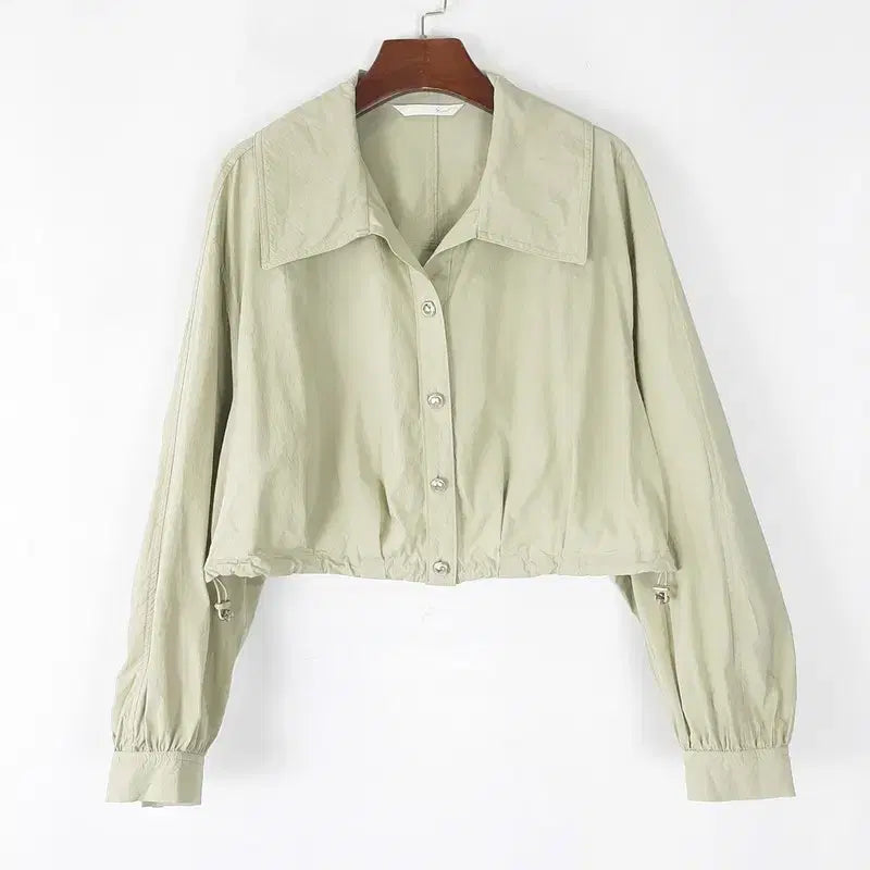 [BUNJANG] J.crew Cropped String Blouse / 지컷 크롭 스트링 블라우스 95