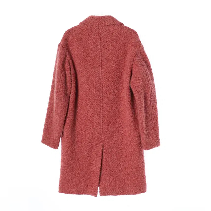 [BUNJANG] Isabel Marant Wool Alpaca Blend Long Coat Pink / 이자벨마랑 울 알파카 블렌드 롱 코트 핑크