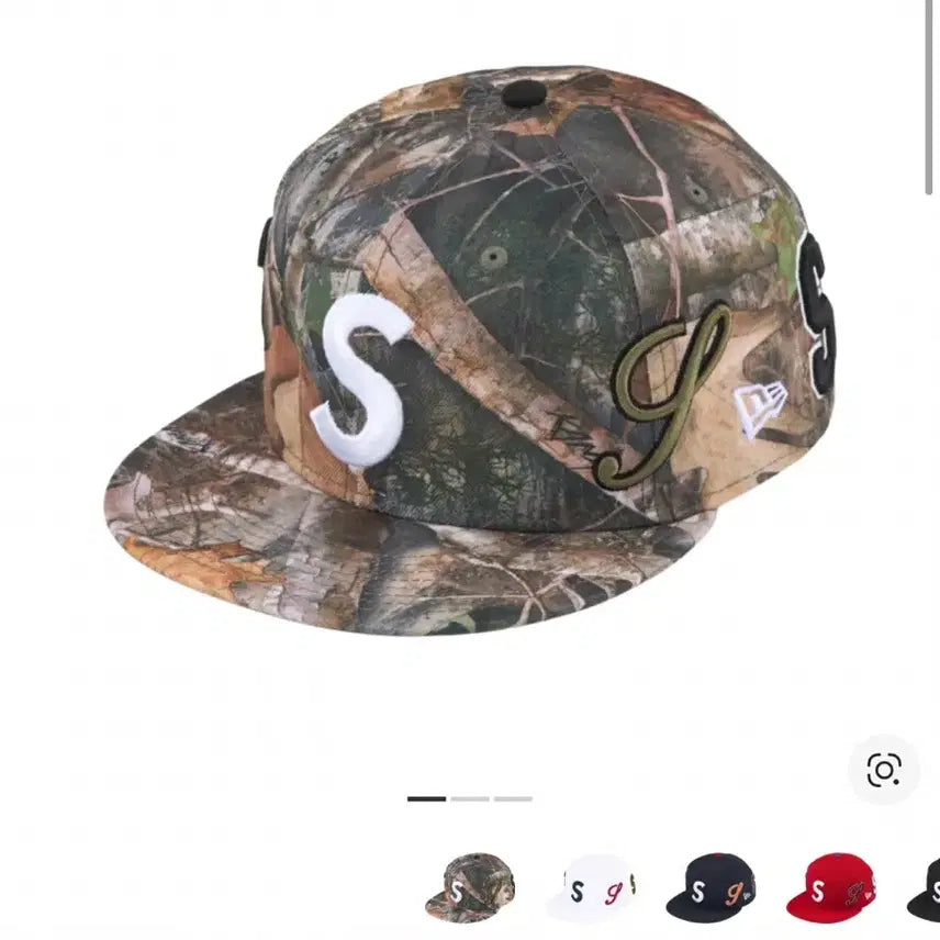 [BUNJANG] Supreme New Era Multi S Logo Camo 59FIFTY Cap / 슈프림 뉴에라 멀티 S 로고 카모 - 25SS 63.5cm(8)