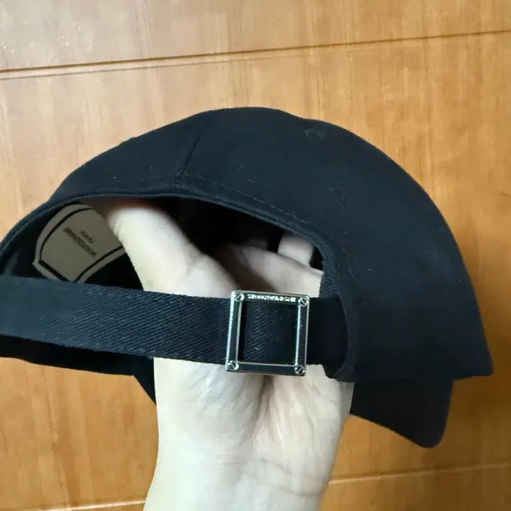 [BUNJANG] Wooyoungmi Paris Embroidered Ball Cap Black / 우영미 파리 자수 볼캡