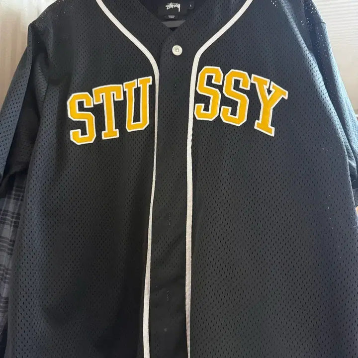 [BUNJANG] Stussy Baseball Jersey - Size L / (L)스투시 베이스볼 져지