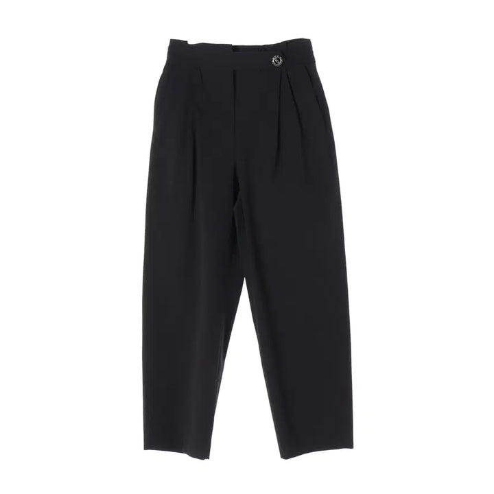 [BUNJANG] Mine 23SS Pintuck Wide Nylon Cotton Trousers / 마인 23SS 핀턱 와이드 나일론 코튼 트라우저 팬츠 슬랙스