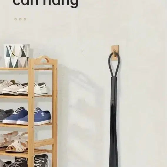 [BUNJANG] Long Handle Shoe Horn / 신발 보조 구두 주걱 플라스틱 착용 구두주걱