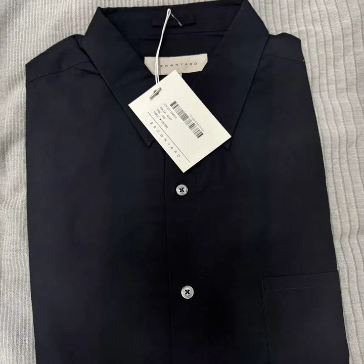 [BUNJANG] Brown Yak Steadishirts Navy / 브라운야드 스테디셔츠 네이비