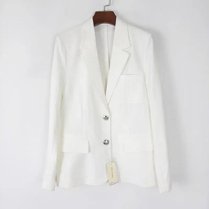 [BUNJANG] MAX STUDIO Linen Blend Jacket / MAX STUDIO 새상품 린넨혼방 자켓 90