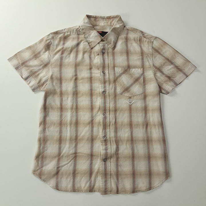 [BUNJANG] Diesel 90s Hong Kong Edition Vintage Check Short-Sleeve Shirt / CK492 L 디젤 90s 홍콩판 빈티지 체크 반팔 셔츠 남방