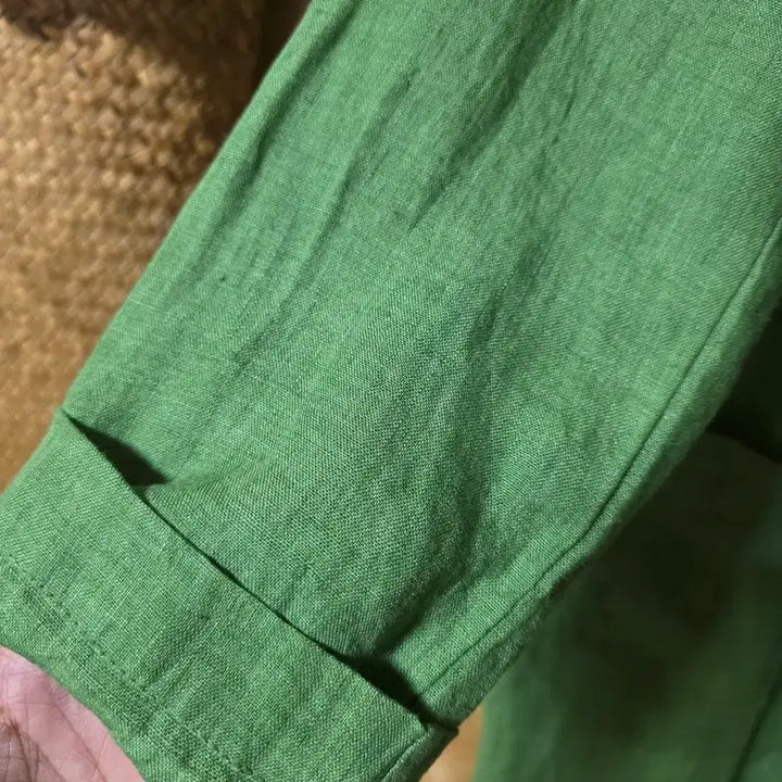 [BUNJANG] 100% Linen Jacket / 마100% 자켓. (목걸이 코디용입니다