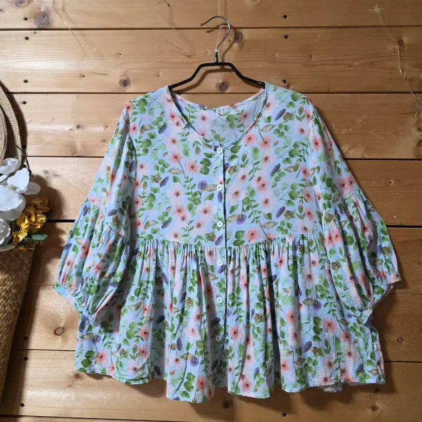 [BUNJANG] Frill Shirt / 프릴셔츠