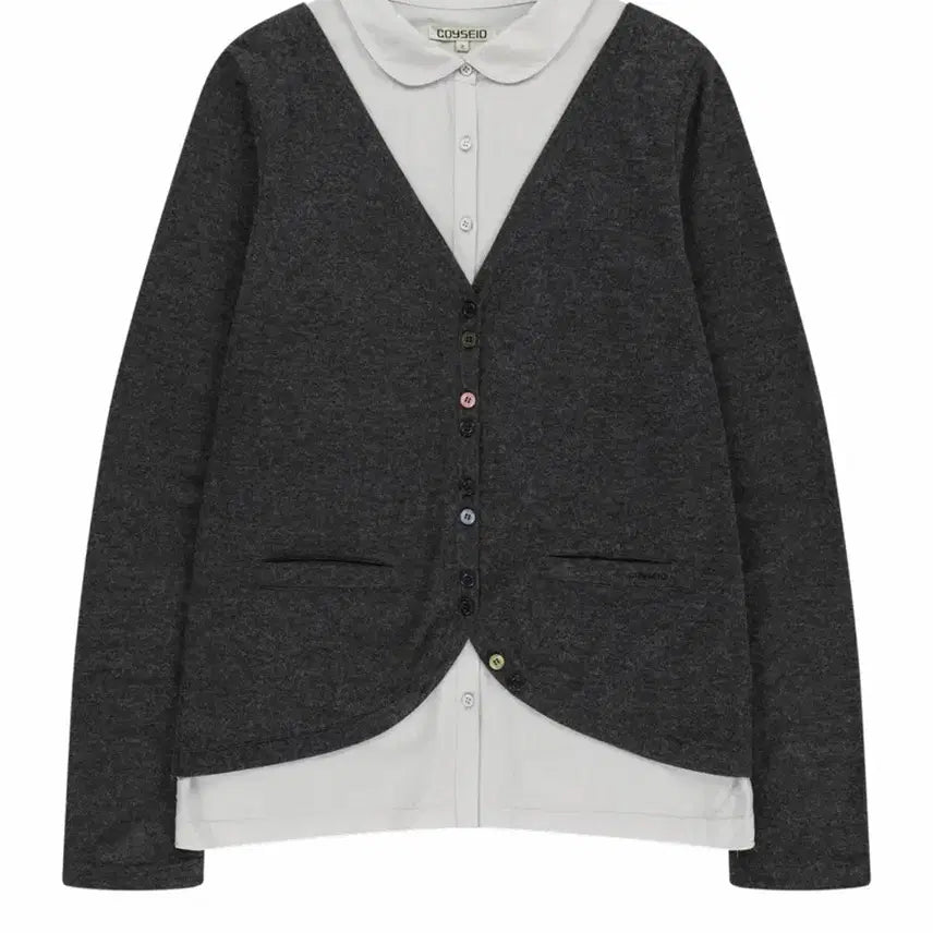 [BUNJANG] Koiseio Layered Cardigan / 코이세이오 레이어드 가디건 1