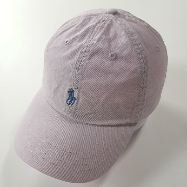 [BUNJANG] Polo Ralph Lauren Royal Blue Pony Lavender Cotton Cap / CK499 폴로 로얄블루 포니 라벤더 볼캡 모자