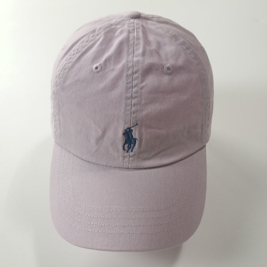 [BUNJANG] Polo Ralph Lauren Royal Blue Pony Lavender Cotton Cap / CK499 폴로 로얄블루 포니 라벤더 볼캡 모자