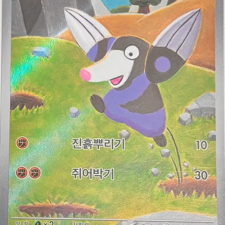 [BUNJANG] Pokemon Duosion AR Card / 포켓몬 카드 두더류 AR
