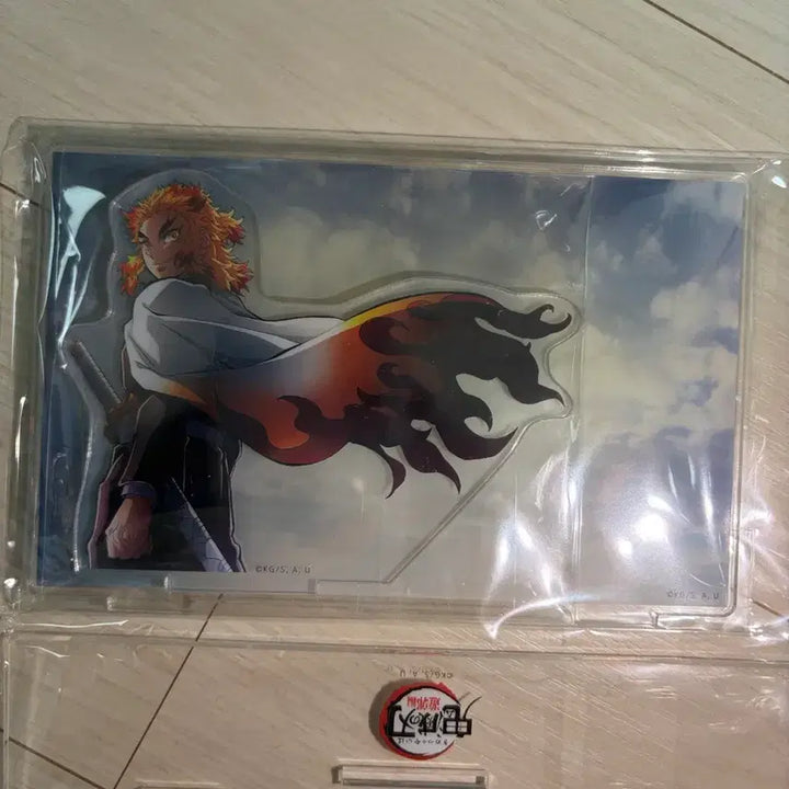 [BUNJANG] Aniplex Demon Slayer Kyojuro Rengoku Acrylic Stand / 귀멸의 칼날 렌고쿠 아크릴 스탠드 애니플렉스