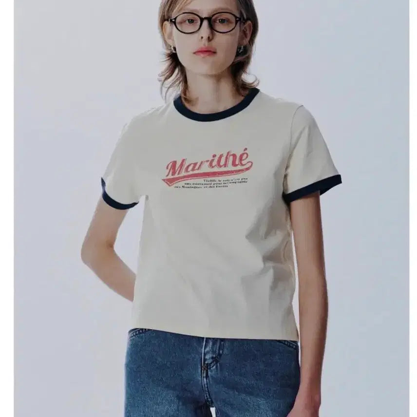 [BUNJANG] Marithe Ringer Tee / 마리떼 링거티