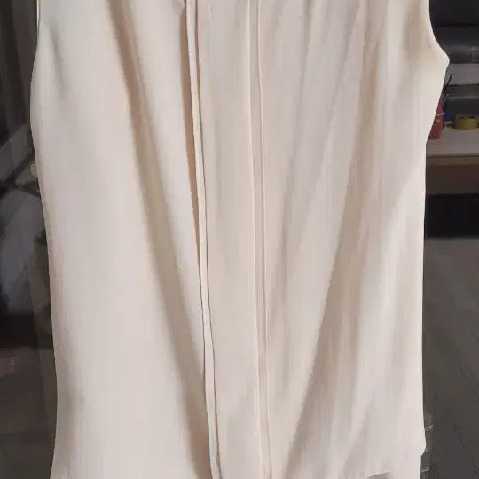 [BUNJANG] DEWL Apricot Sleeveless Blouse Size 85 / DEWL 살구색 민소매 블라우스 85