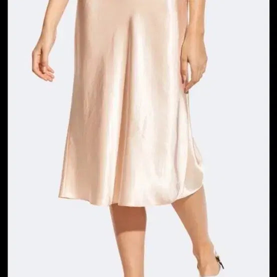 [BUNJANG] Vince Satin Midi Skirt / 빈스 새틴 미디 스커트 / 띠어리 한섬 타임 랑방 마인 마쥬 산드로 오르