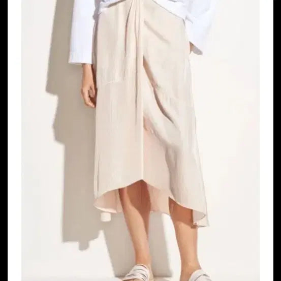 [BUNJANG] Vince Satin Midi Skirt / 빈스 새틴 미디 스커트 / 띠어리 한섬 타임 랑방 마인 마쥬 산드로 오르