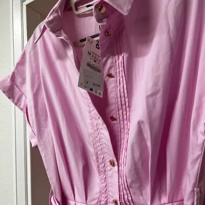[BUNJANG] Zara Pink Long Dress / 자라 핑크 롱원피스 새상품 (정가 89,900)