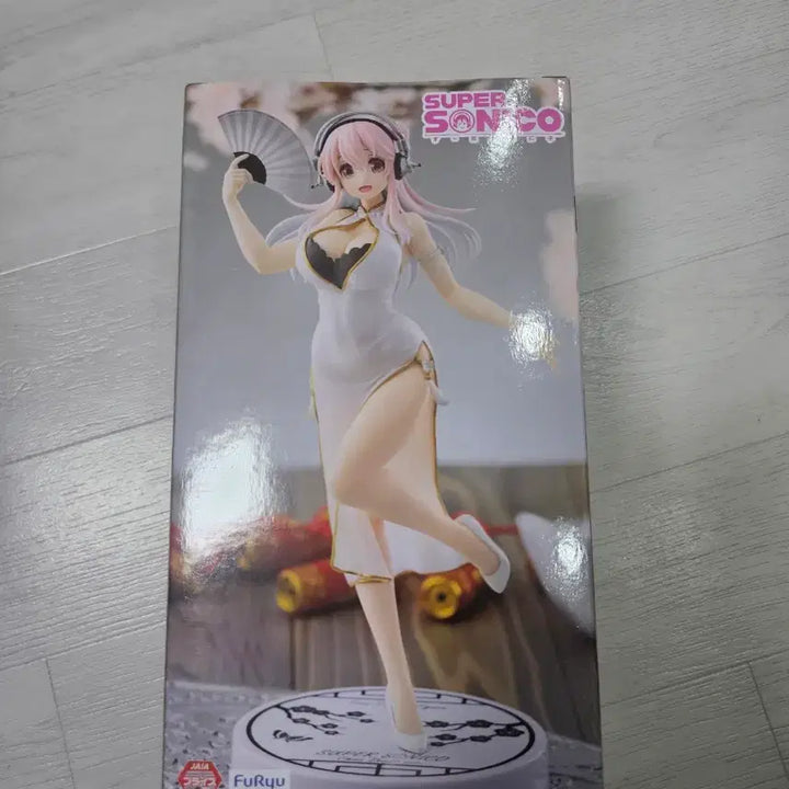 [BUNJANG] Super Sonico White China Dress Figure Trio-Try-IT Series / 택포1.4) 슈퍼 소니코 화이트 차이나 드레스 피규어