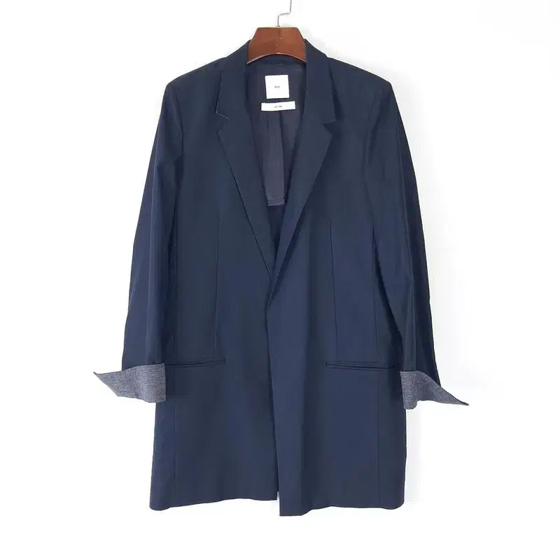 [BUNJANG] KUHO Linen Blend Roll-Sleeve Tailor Jacket / 구호 린넨혼방 롤업소매 테일러자켓 90