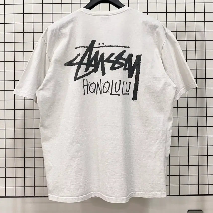 [BUNJANG] Stussy Honolulu Short Sleeve T-Shirt 2XL / <2XL> 스투시 호놀룰루 반팔 티셔츠