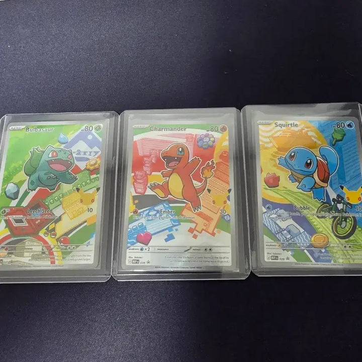 [BUNJANG] Pokemon Card North America 30th Anniversary 1st Generation First Partners Set / 포켓몬카드 북미 30주년 1세대 퍼스트파트너스