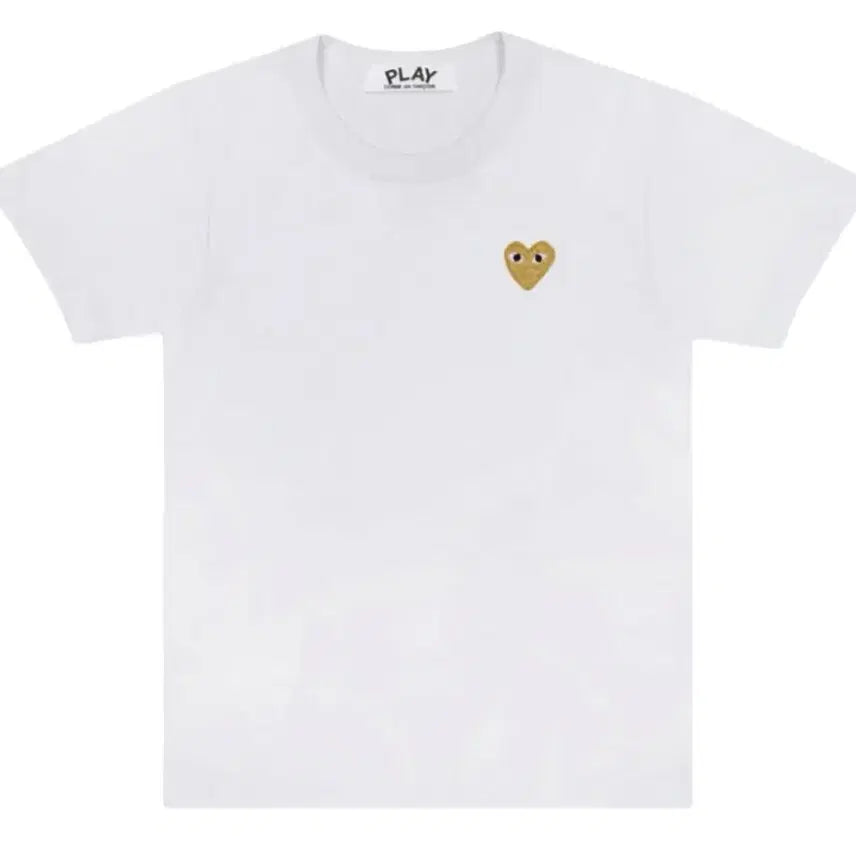 [BUNJANG] Comme des Garçons Gold Emblem Short Sleeve T-Shirt / 꼼데가르송 골드와펜 반팔 티셔츠