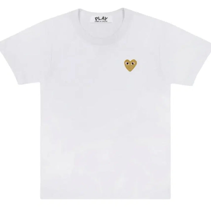 [BUNJANG] Comme des Garçons Gold Emblem Short Sleeve T-Shirt / 꼼데가르송 골드와펜 반팔 티셔츠