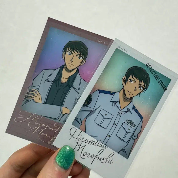 [BUNJANG] Detective Conan Morofushi Hiromitsu 2-Type Card Bundle Set / 명탐정 코난 모로후시 히로미츠 카드 2종 일괄