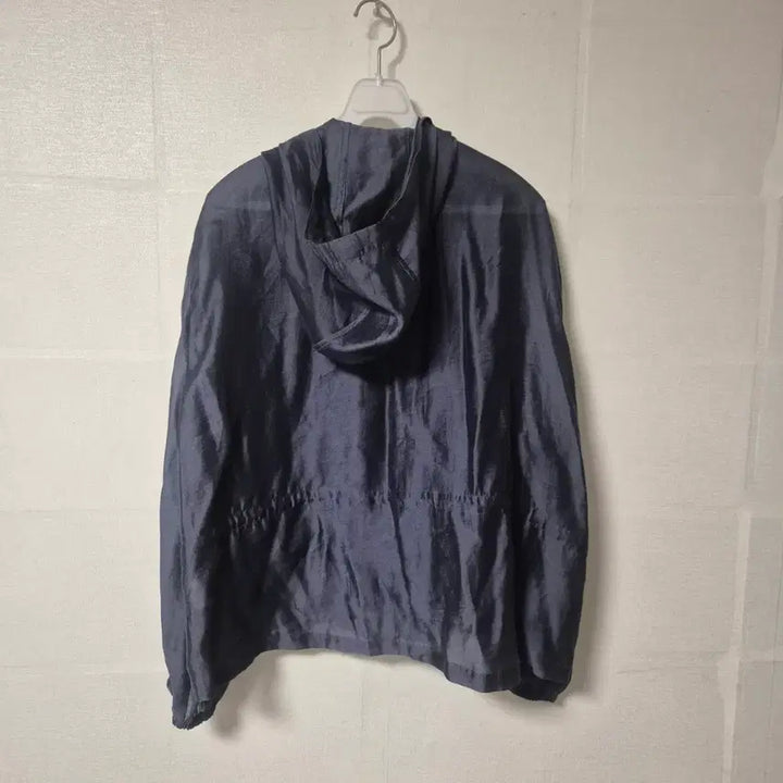 [BUNJANG] OZOC Navy Hooded Windbreaker Jacket / OZOC 네이비 후드 바람막이 88
