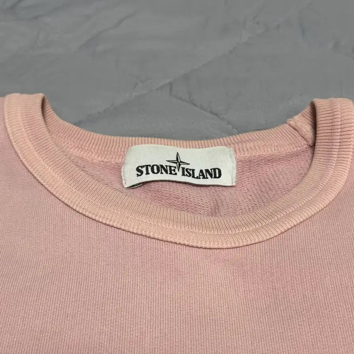 [BUNJANG] Stone Island Pink Long Sleeve Sweatshirt / [M]스톤아일랜드 핑크 맨투맨 롱슬리브