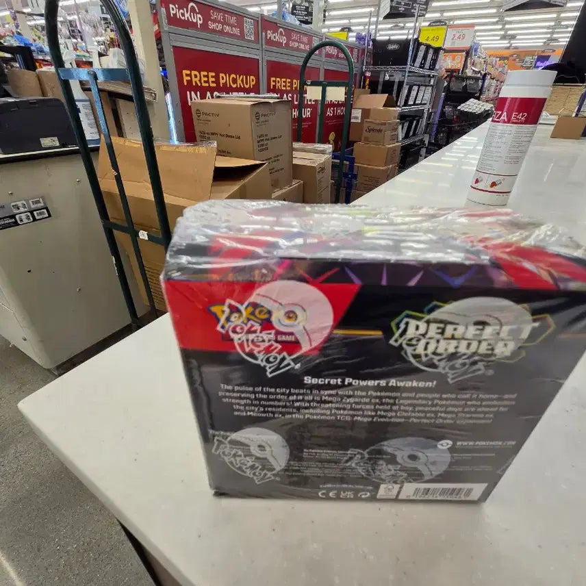 [BUNJANG] Pokémon North American Mega Evolution Perfect Order Elite Trainer Box / 포켓몬 북미 Perfect Order 부스터 박스