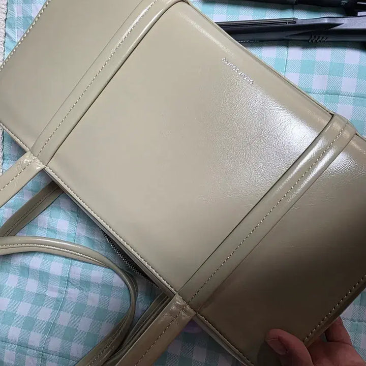 [BUNJANG] Acoss Kube Bag Sand Beige / 어커소스 쿠브백 샌드베이지
