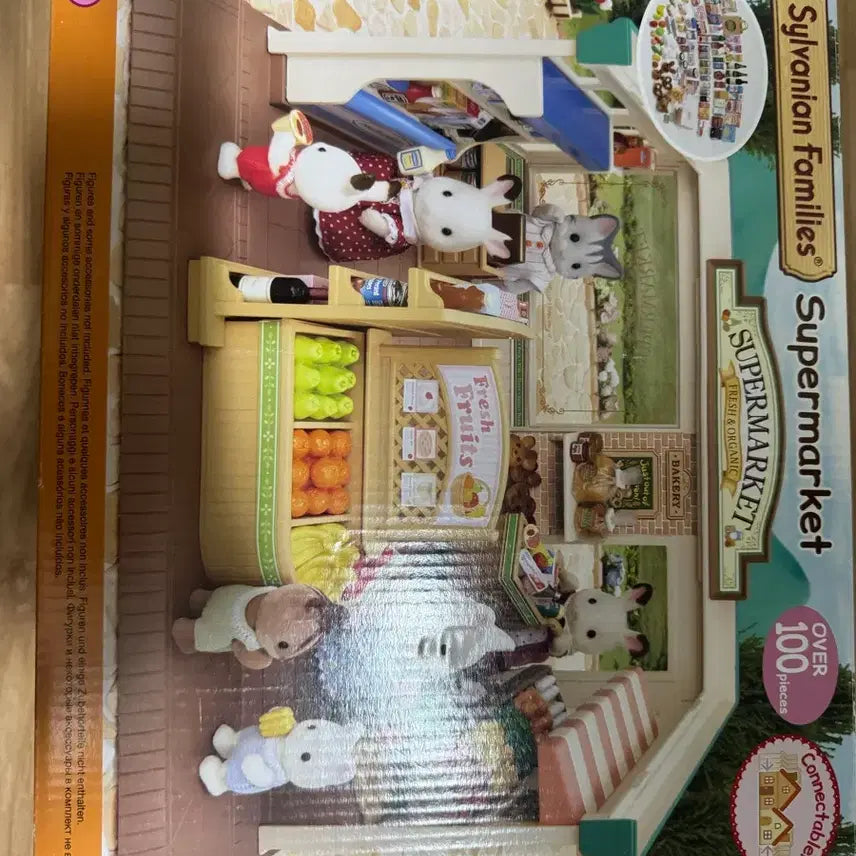 [BUNJANG] Sylvanian Families Supermarket Old (Unsealed) / (결품없음)실바니안 슈퍼마켓 올드 (개봉품)