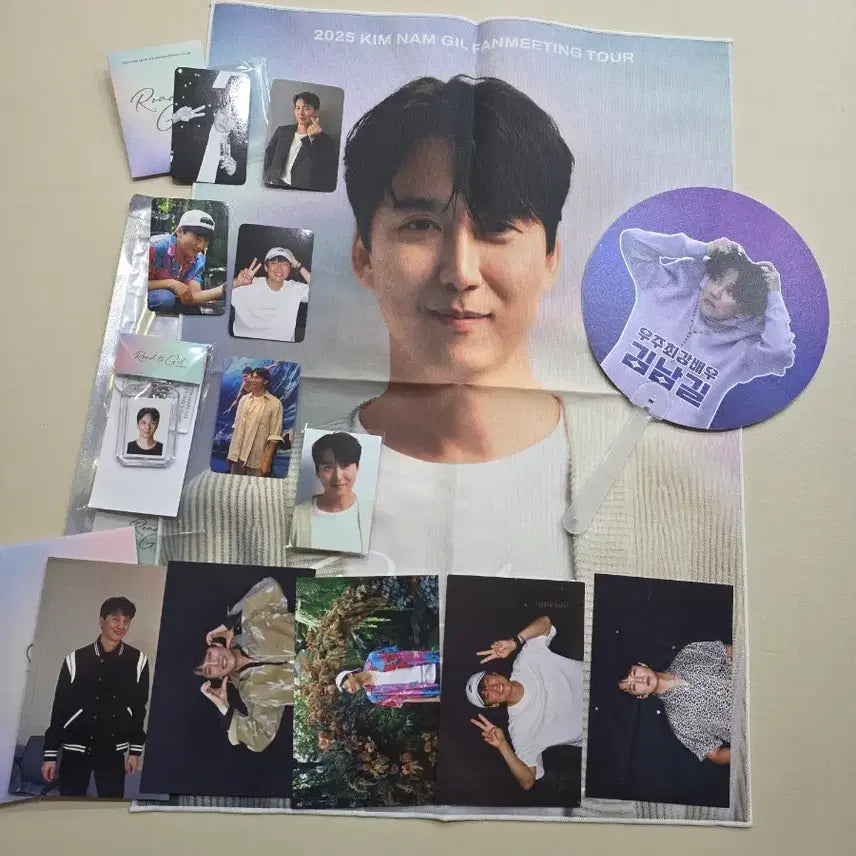 [BUNJANG] Kim Nam Gil Road to Gil Fan Meeting Tour Goods Bundle Set / 김남길 Road to Gil 팬미팅 투어 굿즈 일괄 양도