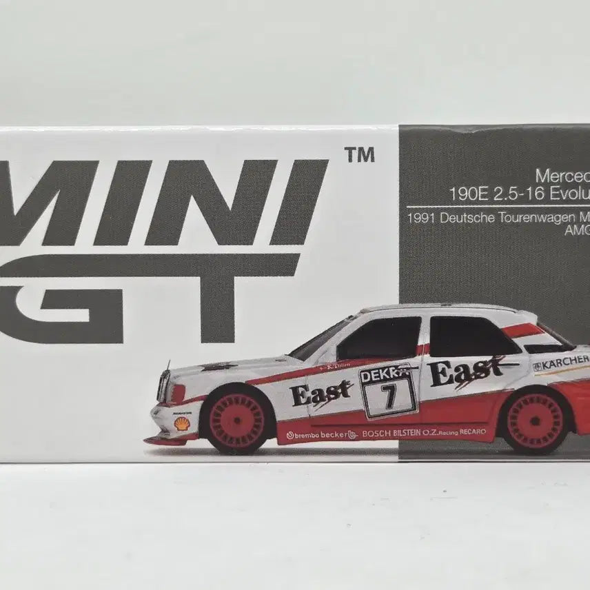 [BUNJANG] Minini GT Mercedes-Benz 190E Evolution Model Car / 미니지티 벤츠 190E 에볼루션 (239)