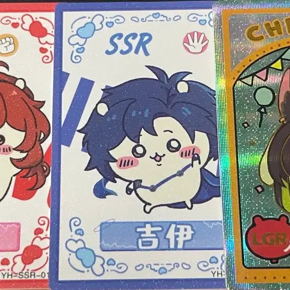 [BUNJANG] Chiikawa x Genshin Impact Trading Cards / 치이카와 원신카드