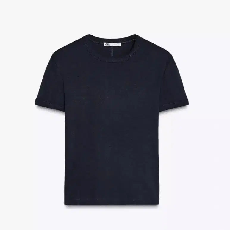 [BUNJANG] Zara Back Seam T-Shirt / 자라 백 심라인 티셔츠