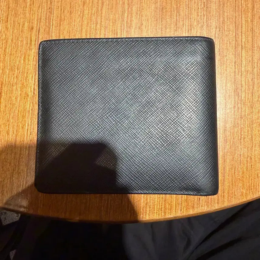 [BUNJANG] Prada Saffiano Bi-fold Wallet Black / 프라다 사피아노 반지갑 블랙