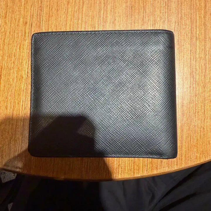 [BUNJANG] Prada Saffiano Bi-fold Wallet Black / 프라다 사피아노 반지갑 블랙