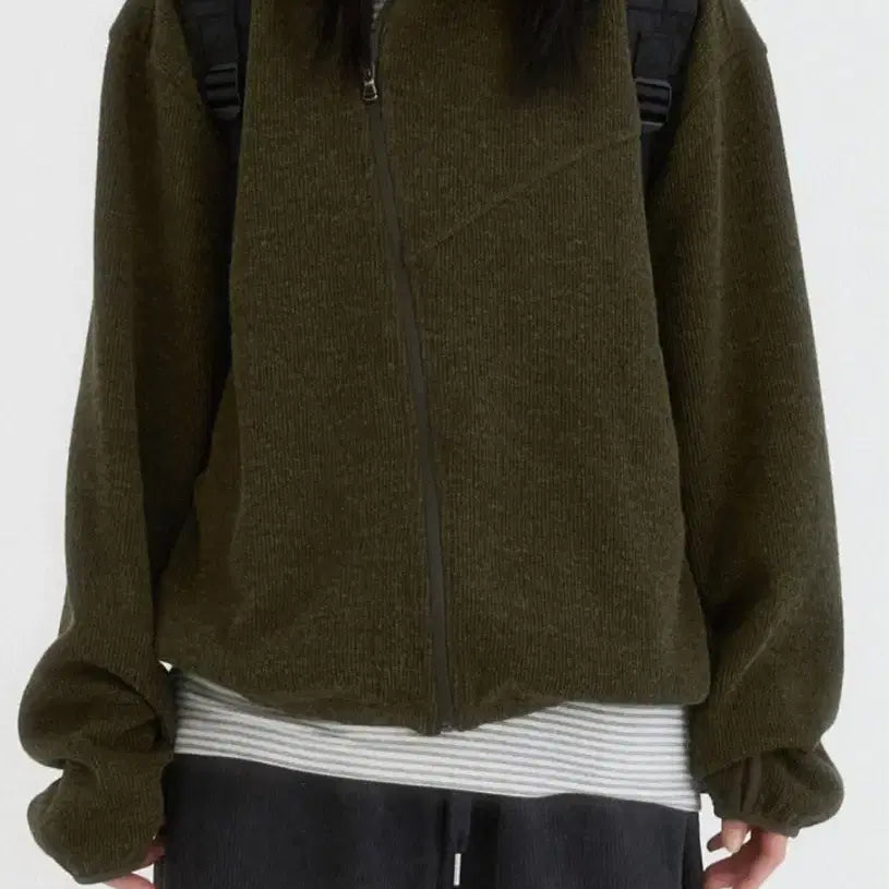 [BUNJANG] BERKSEOUL Zip-Up Hoodie - Black / 베르크서울 집업 - 블랙
