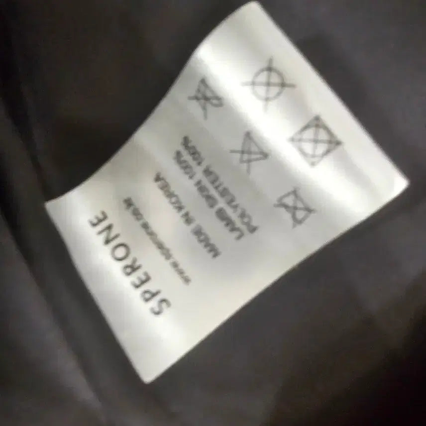 [BUNJANG] SPERONE Double Rider 100% Lambskin Leather Jacket / [L] 스페로네 더블 라이더 램스킨 100% 자켓