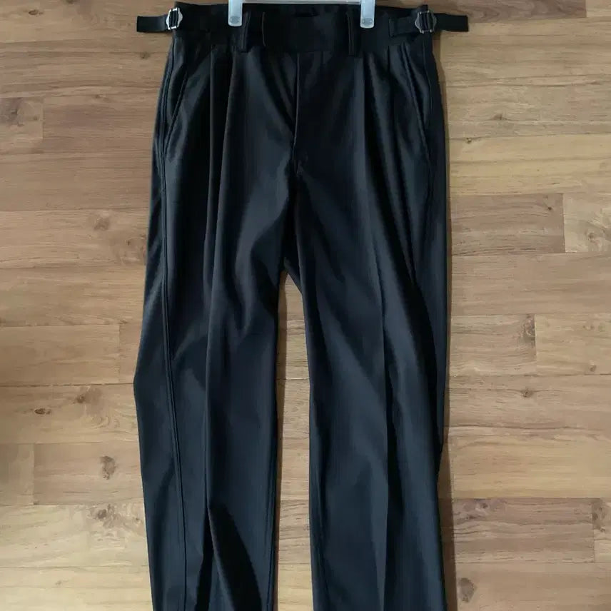 [BUNJANG] SANTIAGO Charcoal Slack Pants Size 1 / 산티아고 슬랙스 차콜 01