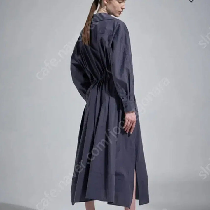 [BUNJANG] System Open Collar Dart Banding Dress / 한섬 시스템 원피스