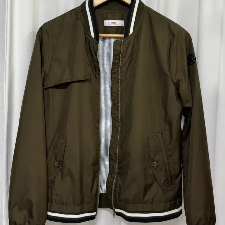 [BUNJANG] JDX Khaki Bomber Jacket / JDX 카키색 봄버 자켓
