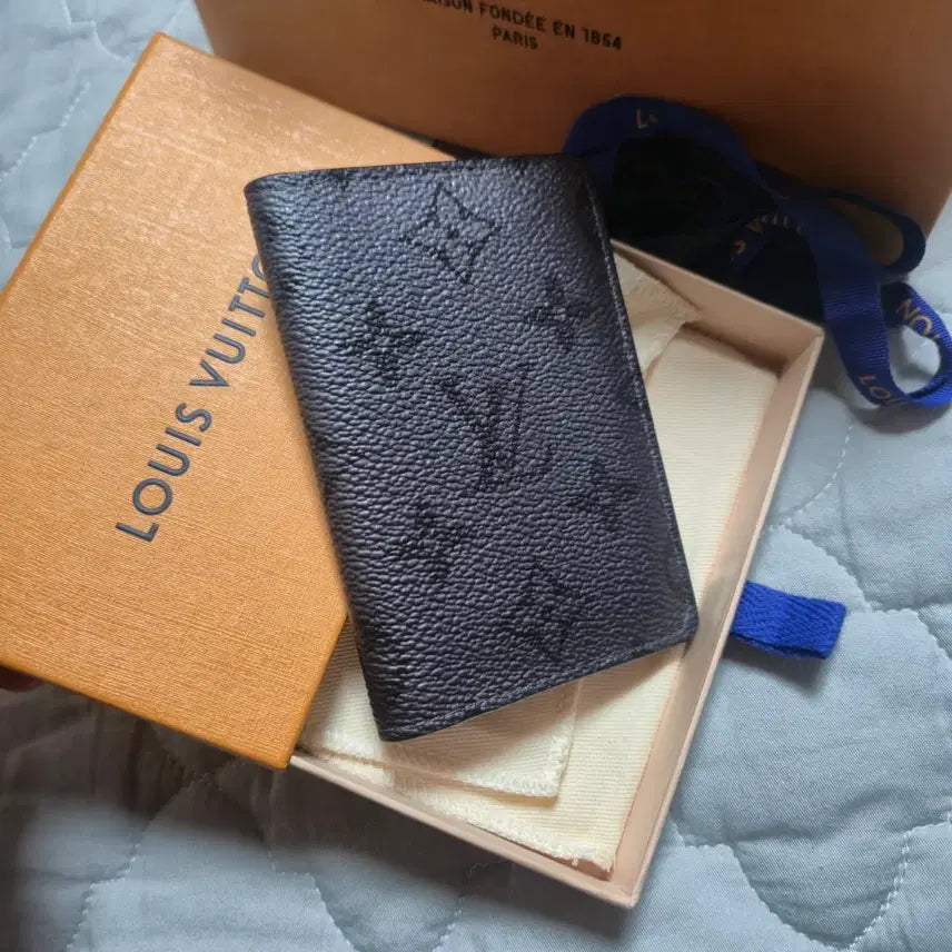 [BUNJANG] Louis Vuitton Limited Edition Metal Organizer Card Holder / 한정판 루이비통 메탈 오거나이저