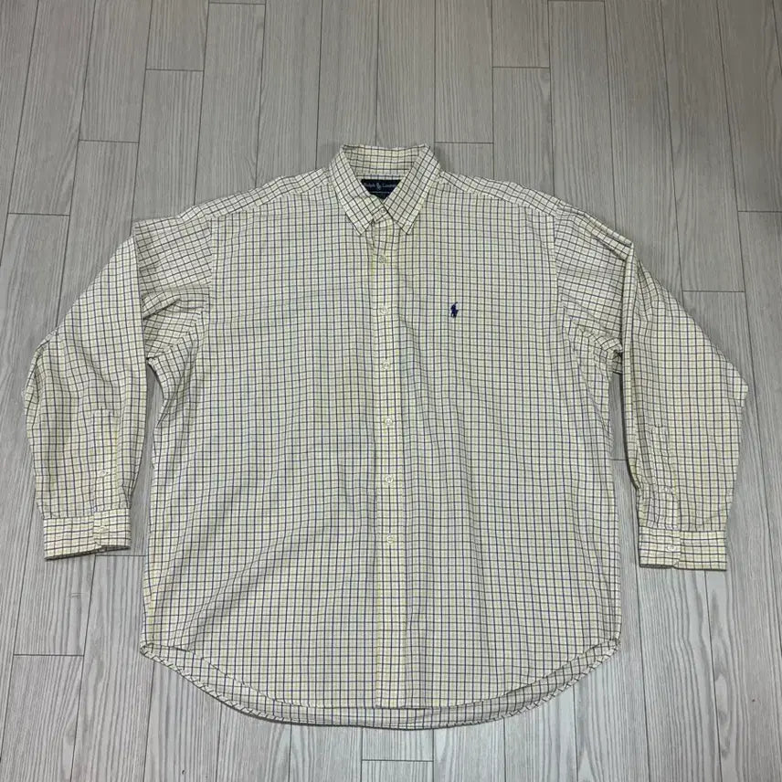 [BUNJANG] Polo Ralph Lauren Oversized Check Long Sleeve Shirt XL / 폴로 랄프로렌 오버핏 긴팔셔츠xl 110~115느낌 상태s