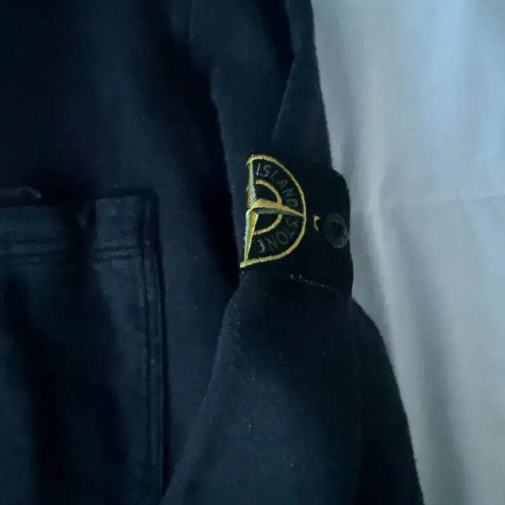 [BUNJANG] Stone Island Navy Pocket Sweatshirt / 스톤아일랜드 포켓 맨투맨 네이비