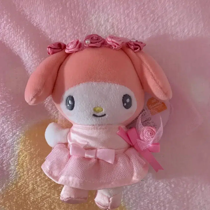 [BUNJANG] Sanrio My Melody Wedding Plush Doll / 미이멜로디 웨딩 인형 봉제인형 산리오